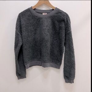 Mossimo Fleece Cropped Sweatshirt